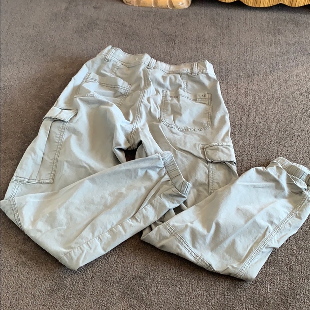 Green cargo pants